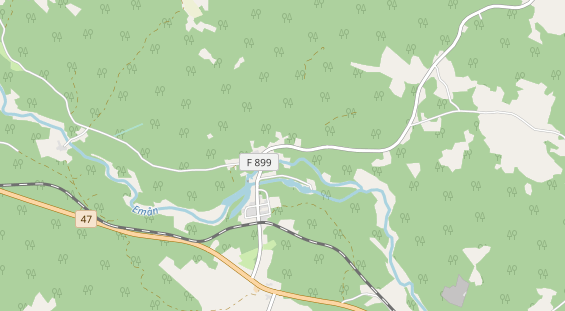 RV park on map