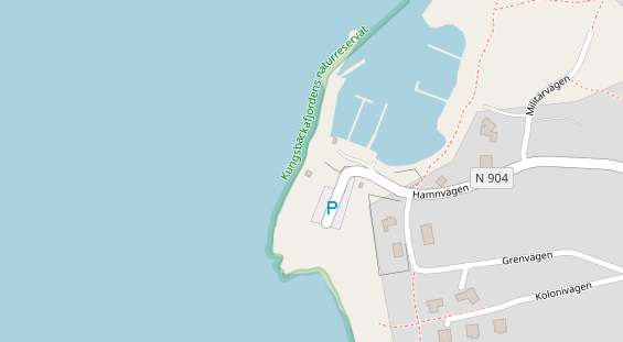 Stellplatz auf Satellitenbild