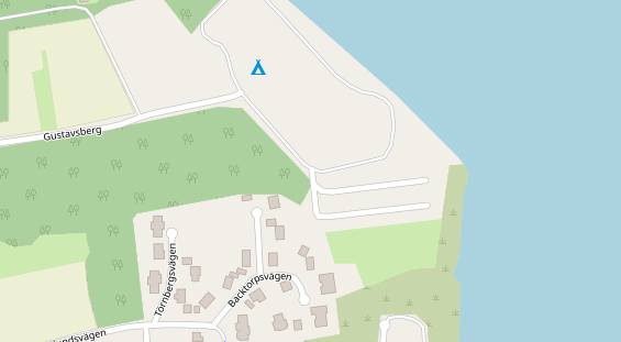 Camperplaats auf Karte