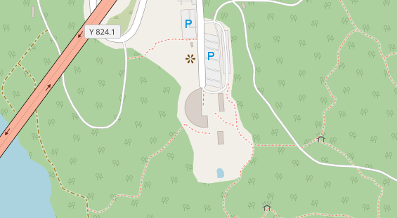 área camper auf Karte