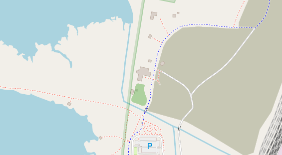 RV parking auf Karte