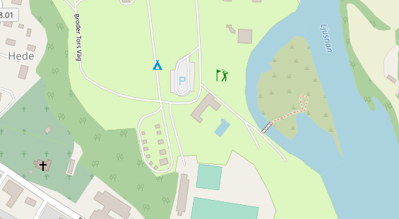 aire de camping-car auf Karte