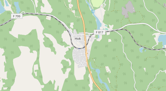 Área para autocaravana en la tarjeta