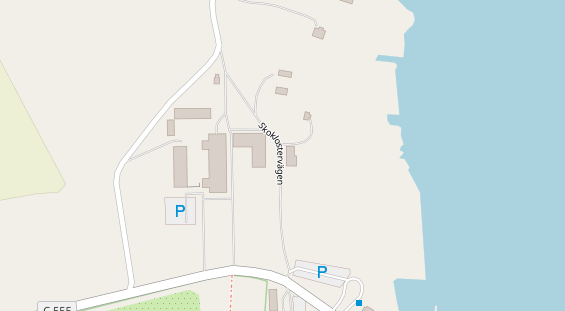 Stellplatz auf Satellitenbild