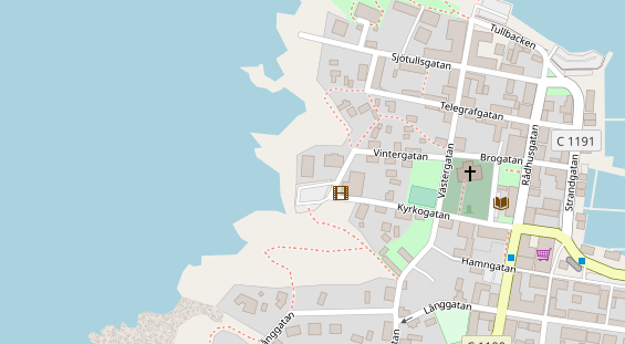 Stellplatz auf Satellitenbild