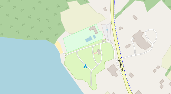 aire de camping-car auf Karte