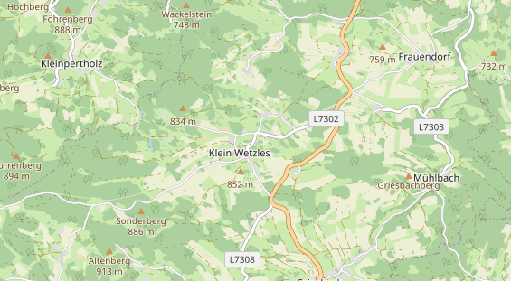 Stellplatz auf Karte