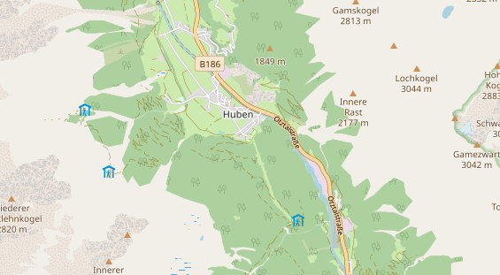 Camperplaats op kaart