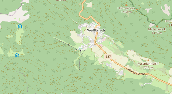 Stellplatz auf Karte