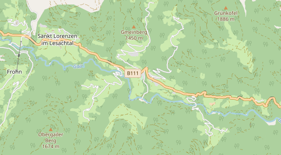 Área para autocaravana en la tarjeta