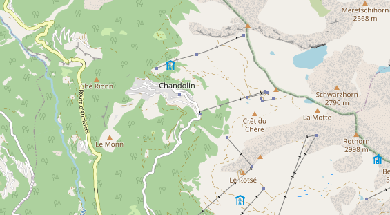 RV park on map