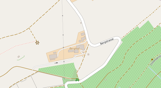 Stellplatz auf Satellitenbild