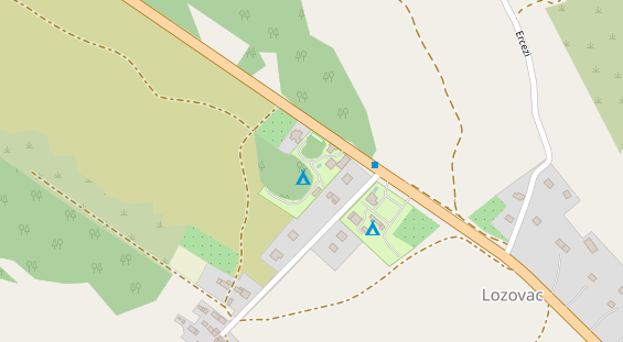 Stellplatz auf Satellitenbild