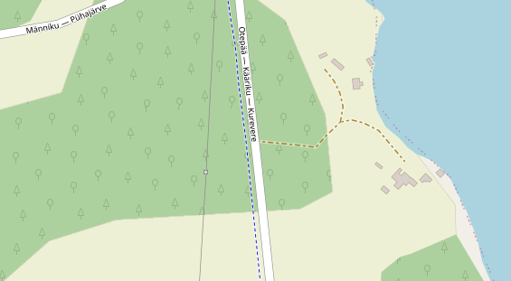 área camper auf Karte