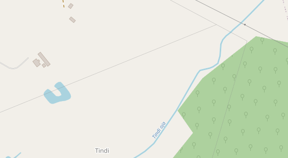 Stellplatz auf Satellitenbild