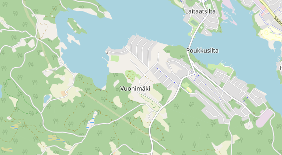 Aire camping-car sur la carte