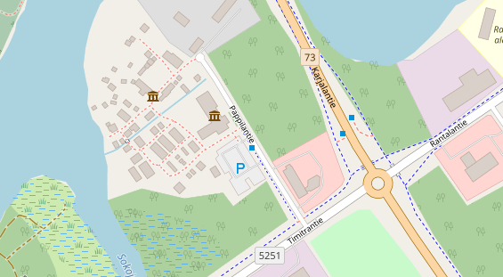 área camper auf Karte