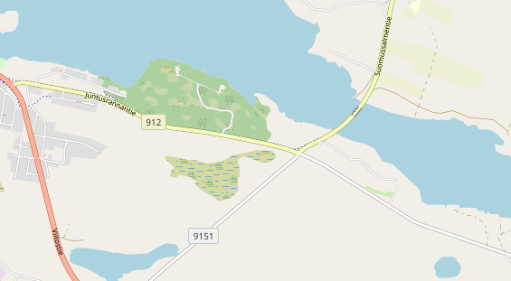 Aire camping-car sur la carte