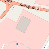 plaza de aparcamiento auf Karte