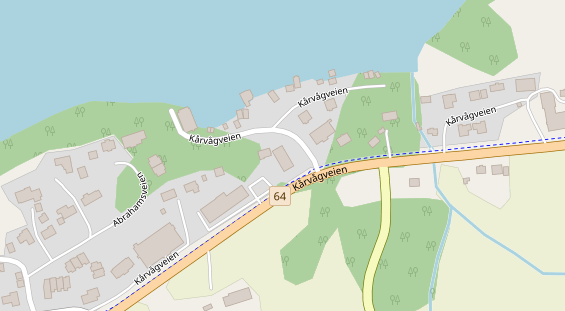 Stellplatz auf Satellitenbild