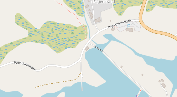 Stellplatz auf Satellitenbild