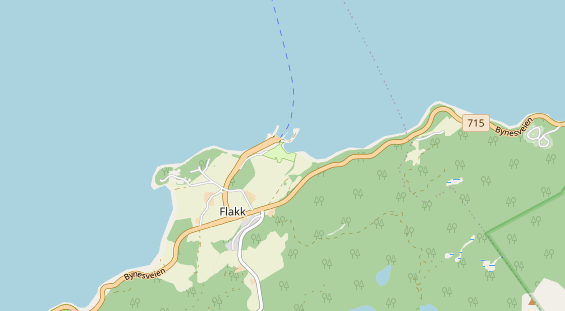 Área para autocaravana en la tarjeta