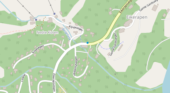 Stellplatz auf Satellitenbild