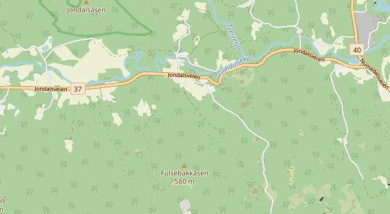 Area di sosta per camper sulla carta