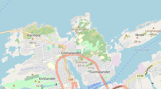 Stellplatz auf Karte