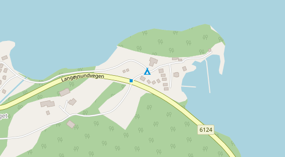 Stellplatz auf Satellitenbild