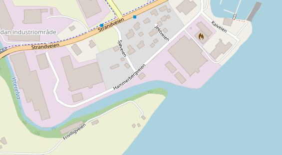 Stellplatz auf Satellitenbild