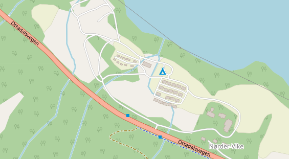 Stellplatz auf Satellitenbild