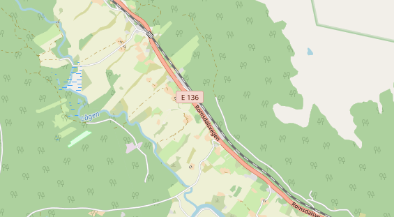 Aire camping-car sur la carte