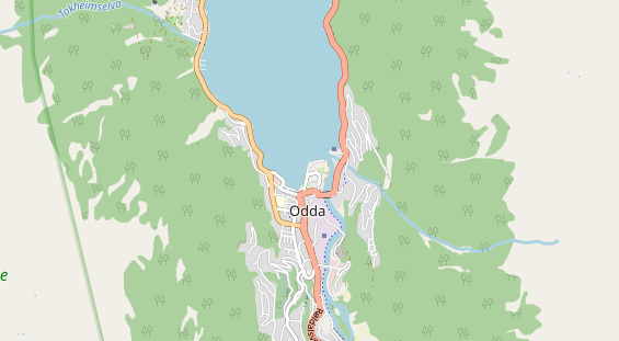 Área para autocaravana en la tarjeta