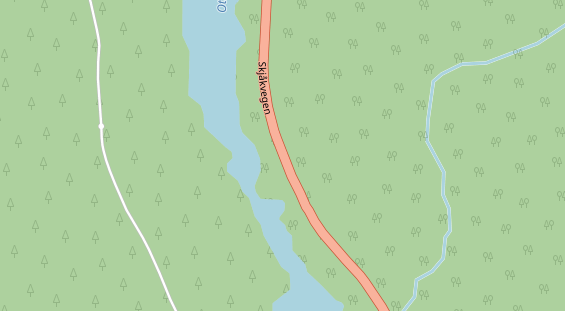 Stellplatz auf Satellitenbild