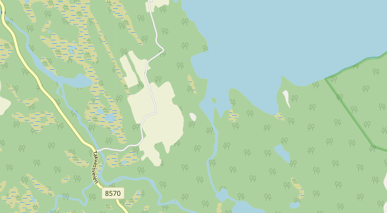 Área para autocaravana en la tarjeta