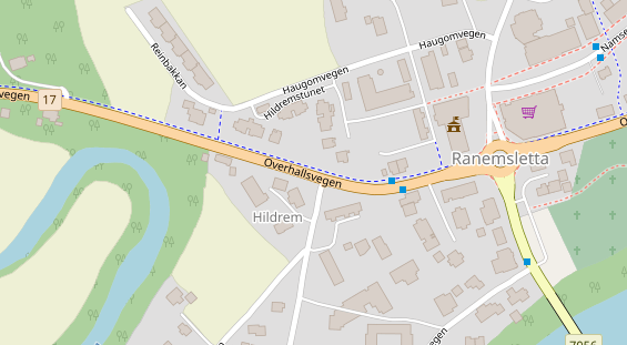 RV parking auf Karte