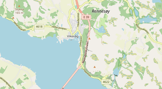 Área para autocaravana en la tarjeta