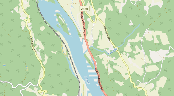 Aire camping-car sur la carte