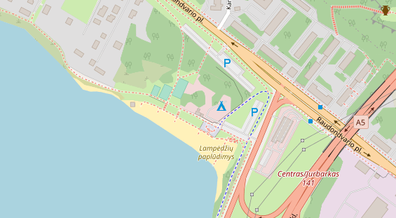 Stellplatz auf Karte