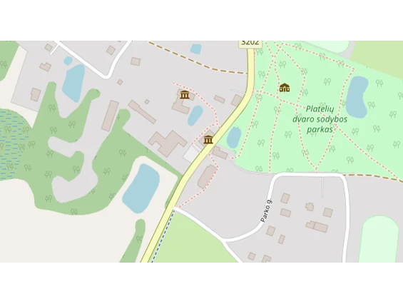 Motorhome parking space
