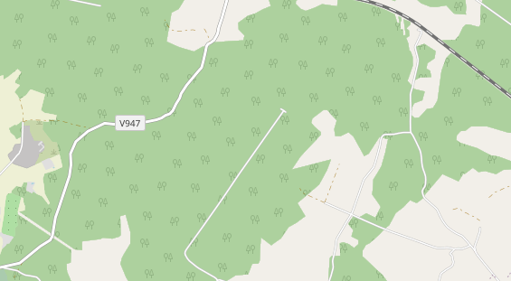 Área para autocaravana en la tarjeta