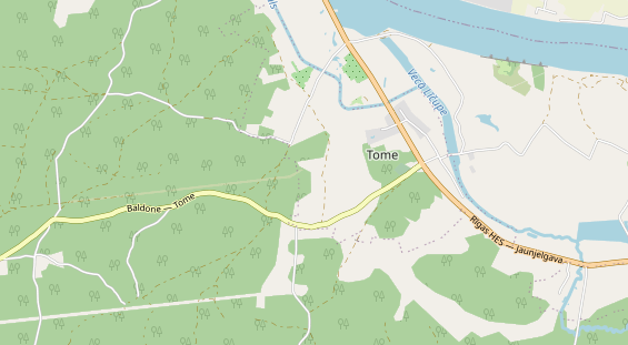 Área para autocaravana en la tarjeta