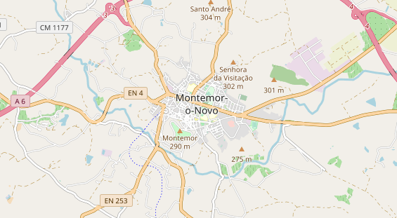 Aire camping-car sur la carte