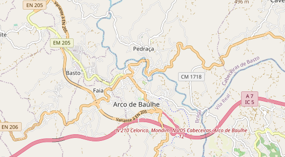 Área para autocaravana en la tarjeta