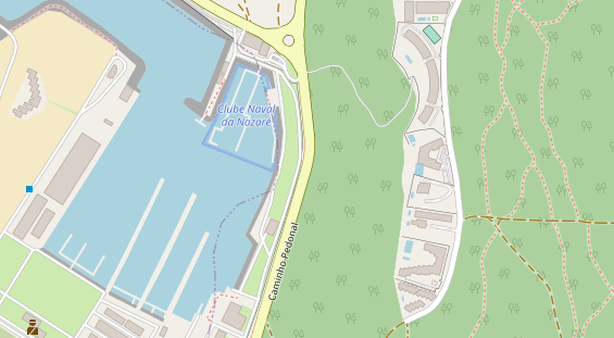 Stellplatz auf Satellitenbild