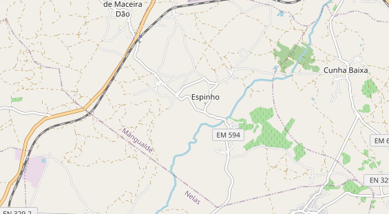 Aire camping-car sur la carte