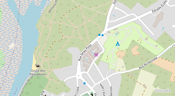 Stellplatz auf Satellitenbild