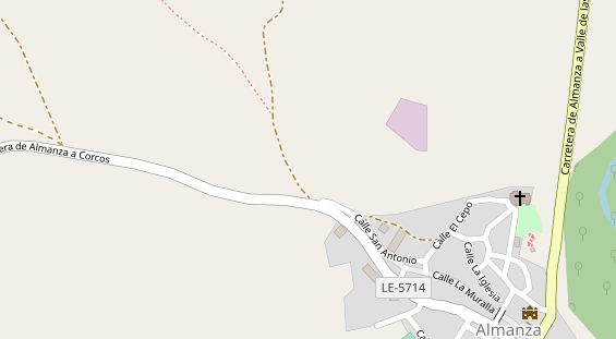 RV parking auf Karte