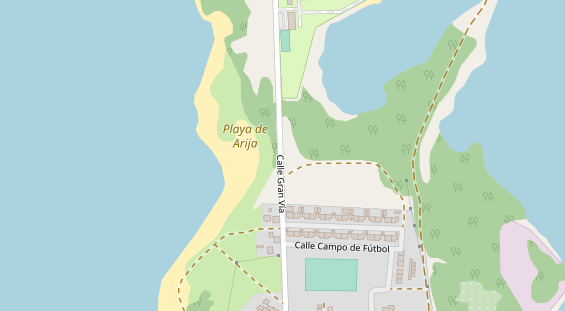 area sosta camper auf Karte